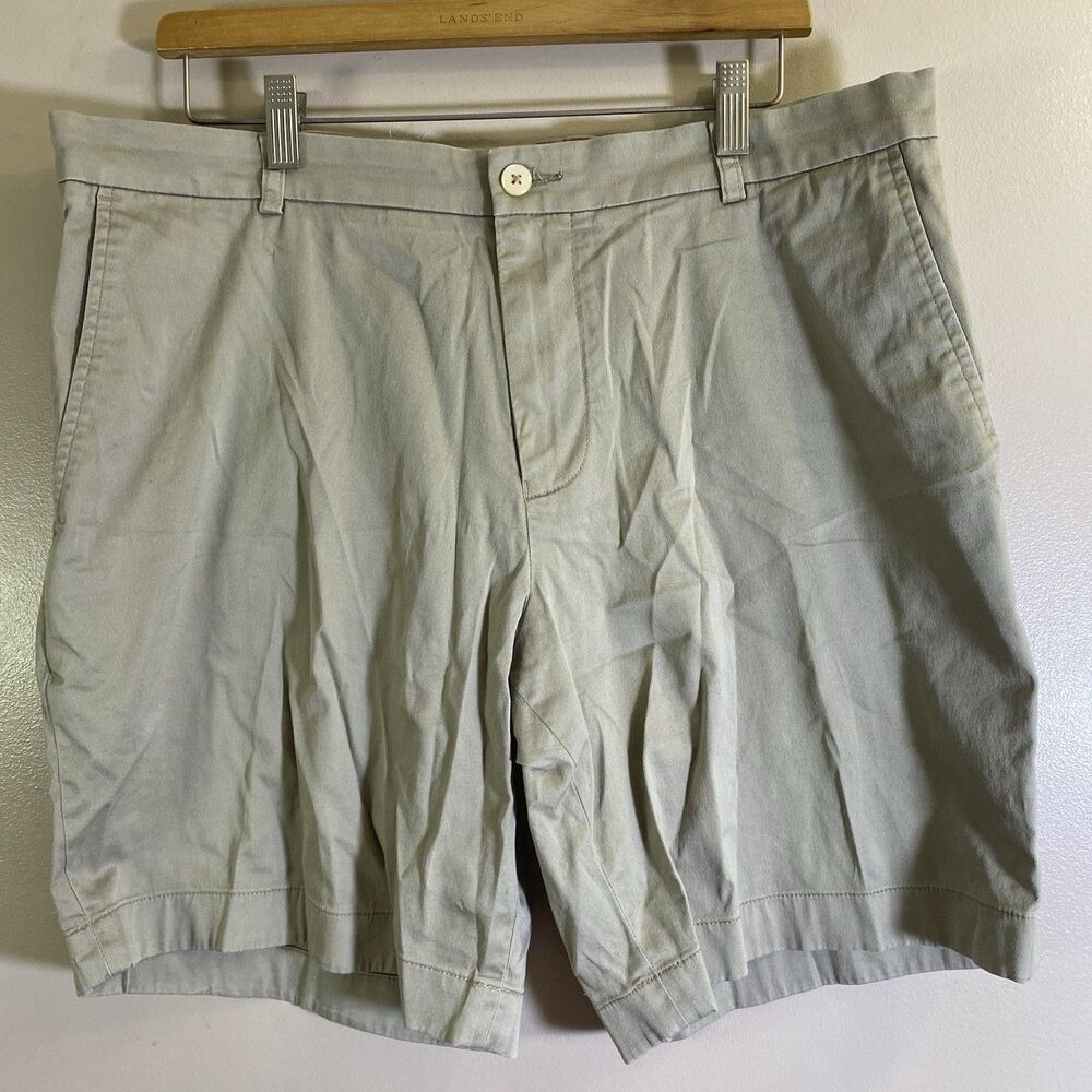 Southern Tide Mens 36  Golf Shorts Beige Cotton Spandex Stretch